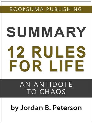 cover image of Summary of 12 Rules For Life